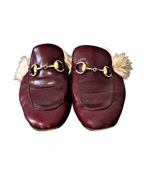 Authentic Gucci Princetown Horsebit Leather Mules